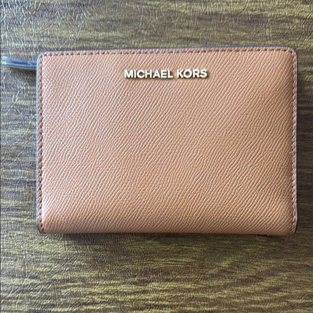 Michael Kors Tan Wallet
